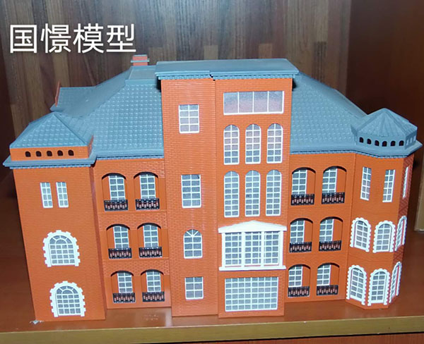 精河县建筑模型